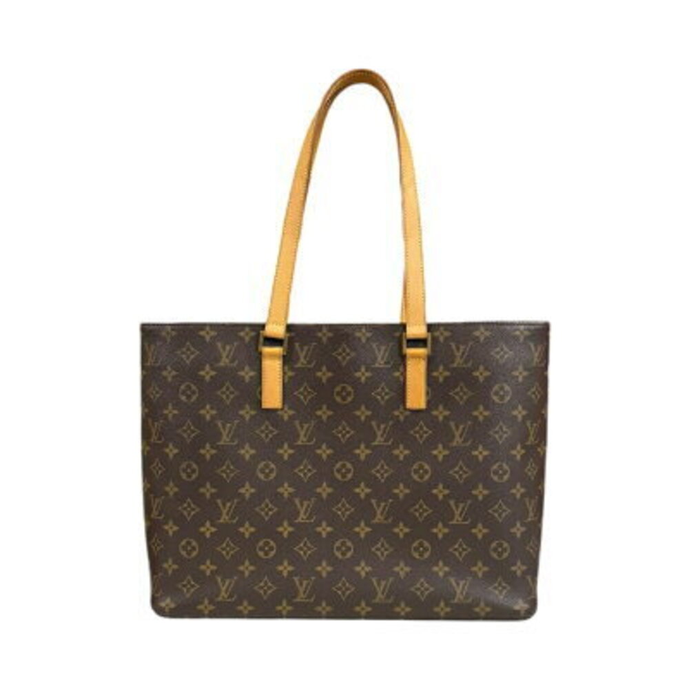 Louis Vuitton Luco Monogram Tote Bag Canvas Brown